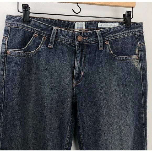 SALT Mercer Street Distressed Zip Bootcut Jeans Y2K 29x33 Long NWT New - Picture 3 of 8